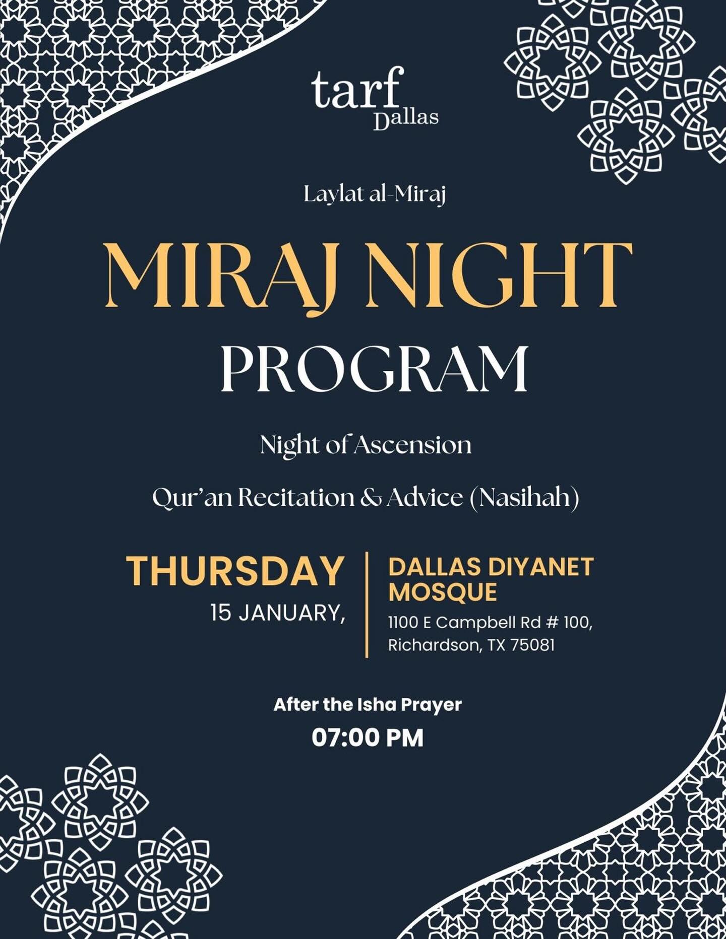 Miraj Night Program