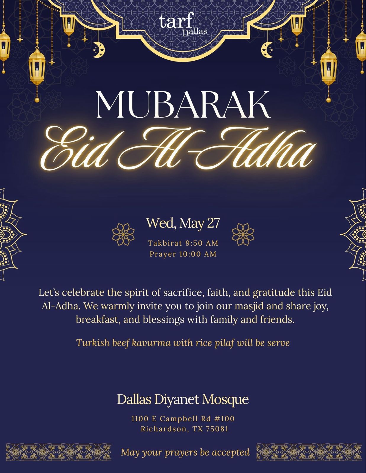 2026 Eid Al-Adha Celebration